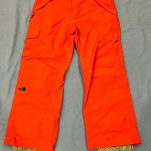 The North Face Seymore Snow Pants in orange